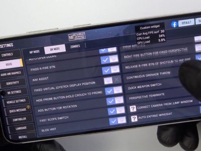 Call of Duty Mobile réglages optimaux sur Galaxy S23 pour 120 fps stables